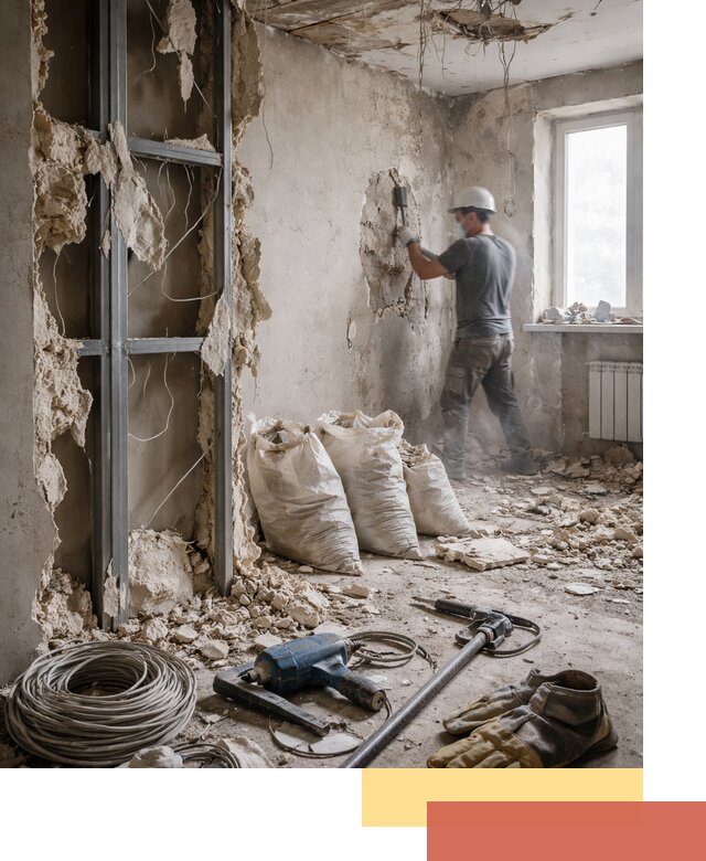 Профессиональный демонтаж зданий и конструкций в Лыткарино