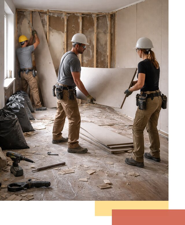 Демонтаж стеновых панелей в Лыткарино быстро и аккуратно