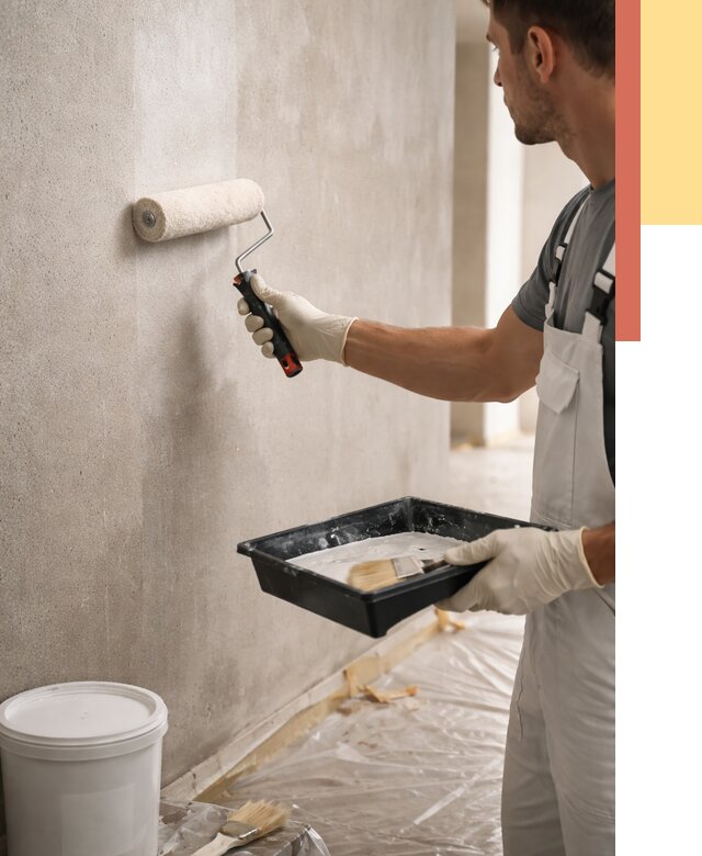 Грунтовка стен в Лыткарино от 2253 руб. м2 — быстро, недорого, с материалом | ОТДЕЛОЧНИК-Лтк