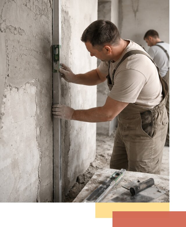 Установка штукатурных маяков в Лыткарино с гарантией качества