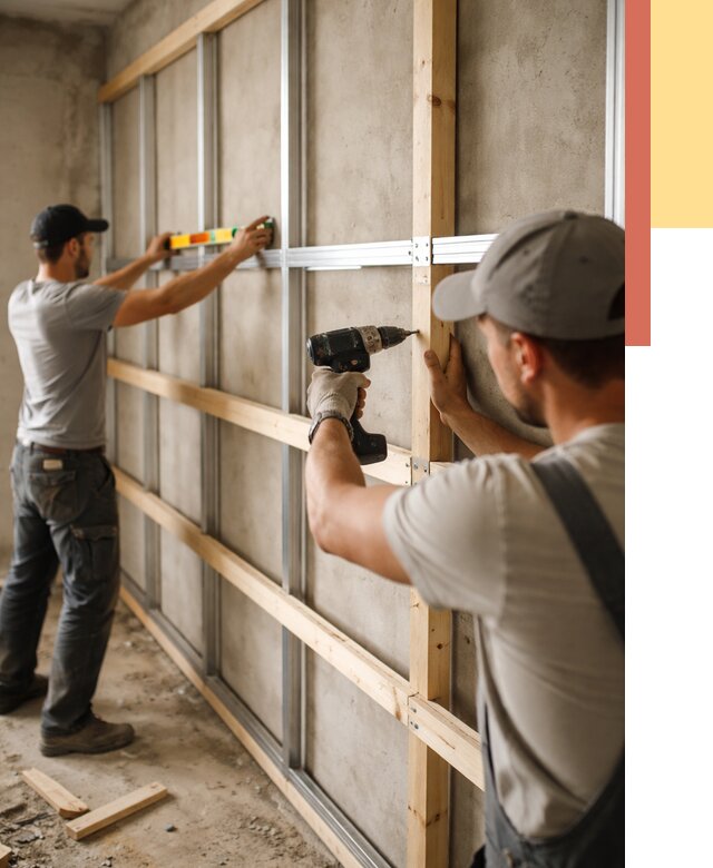 Устройство обрешетки под панели в Лыткарино от 2151 руб. — монтаж под ключ | ОТДЕЛОЧНИК-Лтк