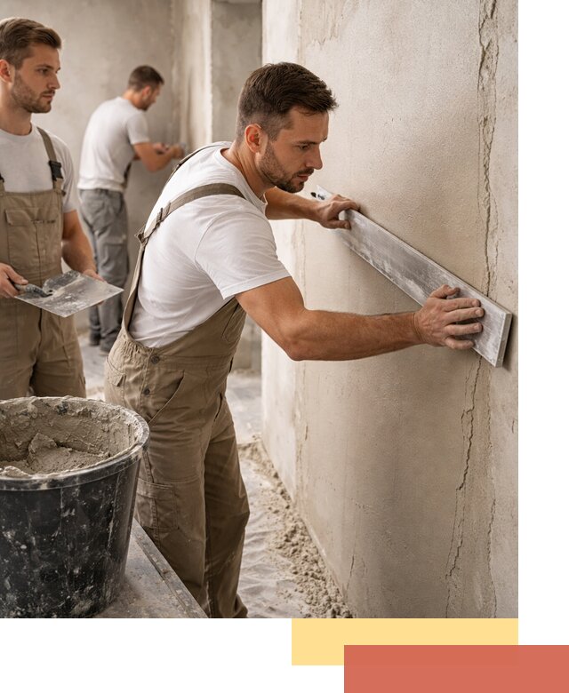 Штукатурка стен без маяков в Лыткарино быстро и качественно