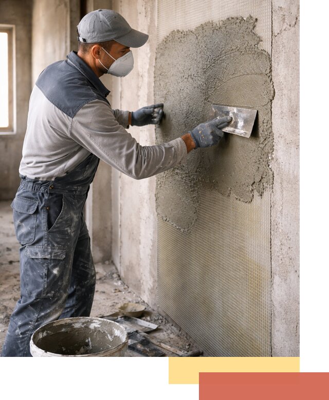 Штукатурка стен по сетке в Лыткарино под ключ качественно и быстро