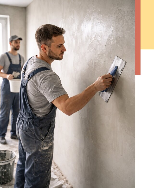 Глянцевание штукатурки стен в Лыткарино от 7682 руб. — услуги и затирка | ОТДЕЛОЧНИК-Лтк