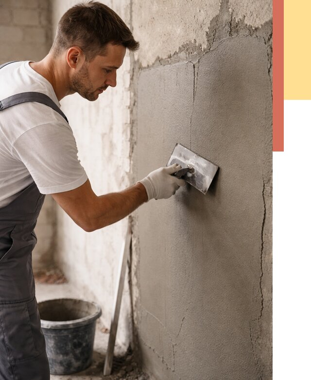 Штукатурка стен под плитку в Лыткарино от 4302 руб./м2 — выравнивание под плитку | ОТДЕЛОЧНИК-Лтк