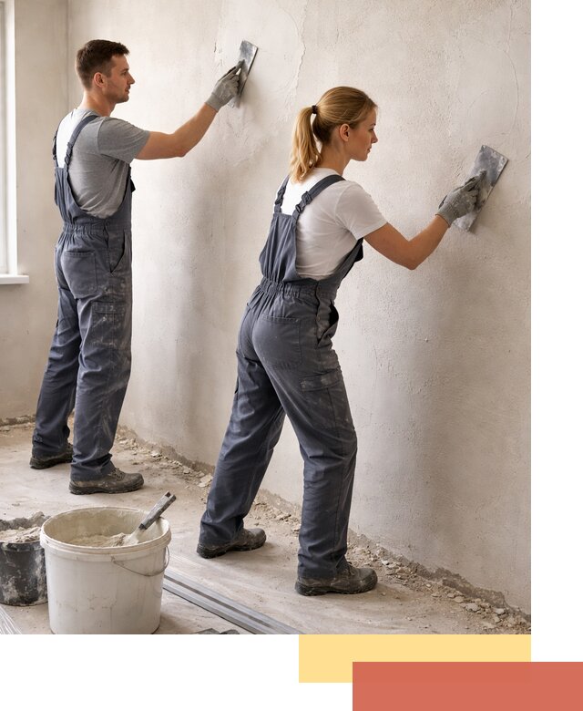Штукатурка стен под обои в Лыткарино профессионально и быстро