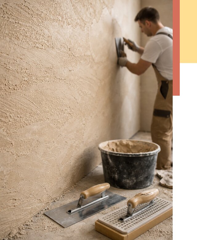 Декоративная штукатурка травертин в Лыткарино от 1844 руб/м2 — качественно и недорого | ОТДЕЛОЧНИК-Лтк