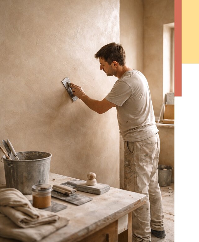 Марокканская штукатурка таделакт в Лыткарино под ключ от 4302 руб. | ОТДЕЛОЧНИК-Лтк