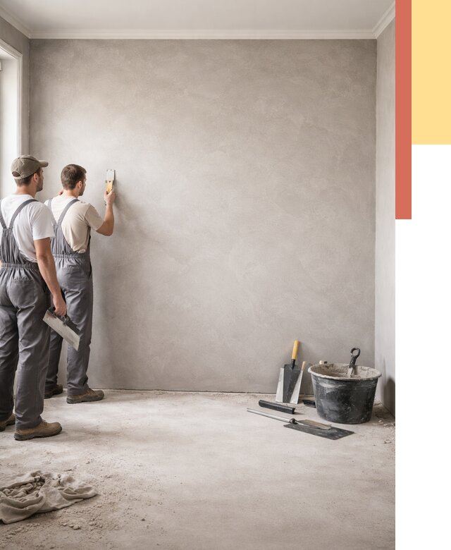 Микробетон на стены в Лыткарино от 1280 руб. — нанесение и отделка | ОТДЕЛОЧНИК-Лтк