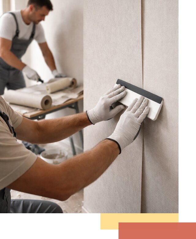 Поклейка обоев под покраску в Лыткарино профессионально и быстро