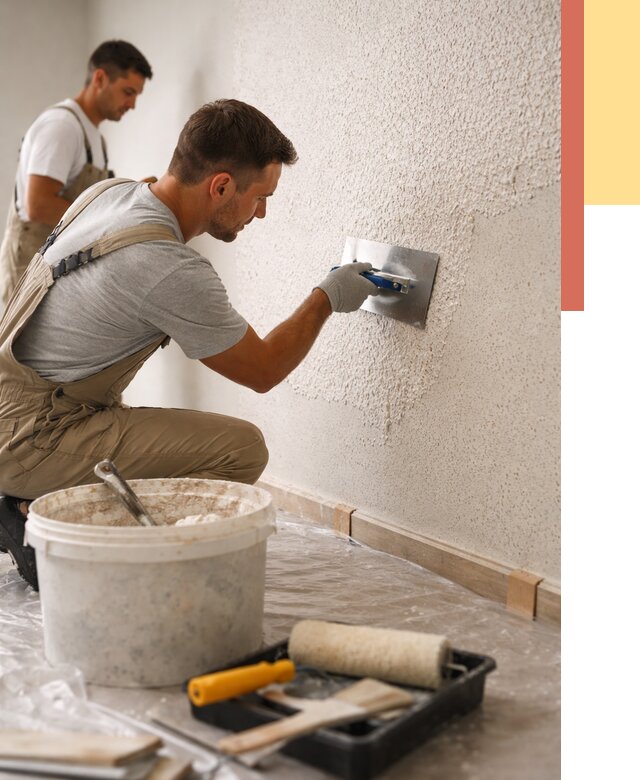 Нанесение жидких обоев в Лыткарино от 7682 руб./м2 — быстро и недорого | ОТДЕЛОЧНИК-Лтк