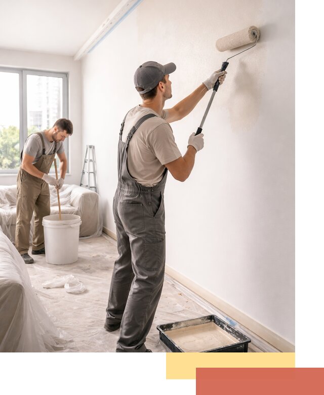 Покраска стен в офисе в Лыткарино — быстрый и качественный ремонт