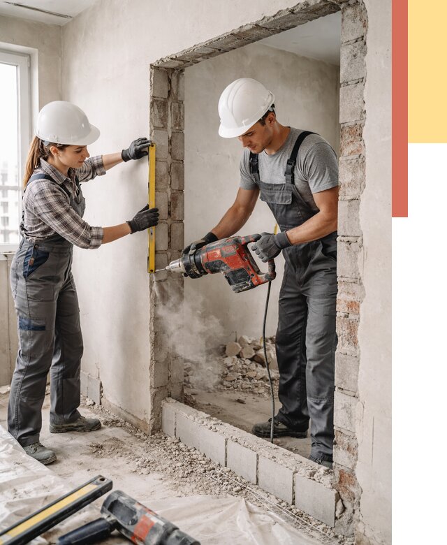 Создание проемов в стенах в Лыткарино от 6658 руб. — алмазная резка и расширение | ОТДЕЛОЧНИК-Лтк