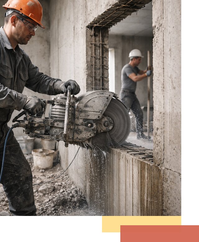 Алмазная резка проемов в Лыткарино быстро и точно