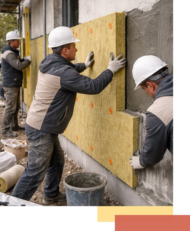 Утепление стен минватой в Лыткарино — тепло и звукоизоляция