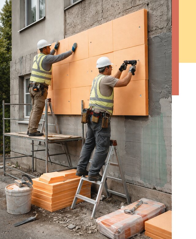Утепление стен пеноплексом в Лыткарино от 1895 руб./м2 — быстро и недорого | ОТДЕЛОЧНИК-Лтк