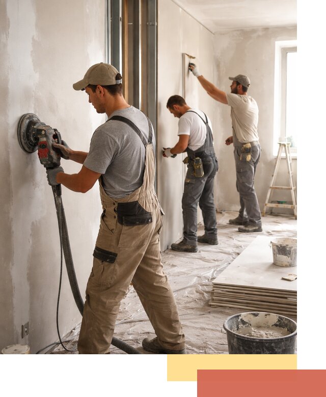 Профессиональная отделка стен в Лыткарино качественно и в срок