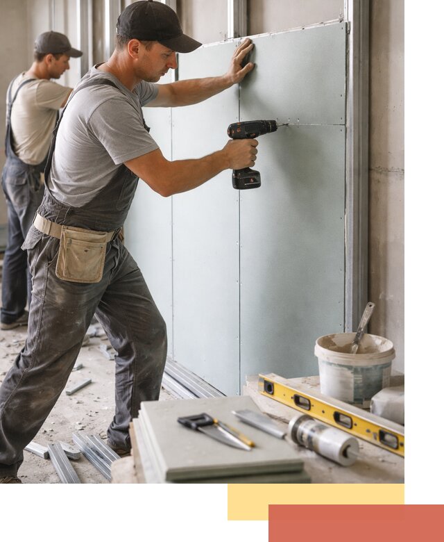 Кладка влагостойких перегородок ПГП в Лыткарино