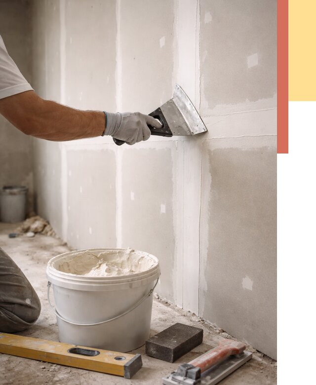 Шпаклевка перегородок из гипсокартона в Лыткарино от 2561 руб. — услуги ОТДЕЛОЧНИК-Лтк