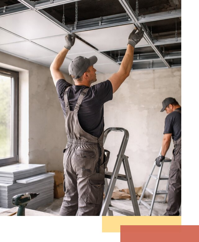 Монтаж кассетного потолка в Лыткарино качественно и быстро