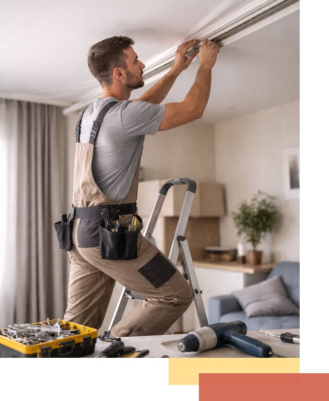 Ремонт натяжных потолков в Лыткарино — качественно и оперативно