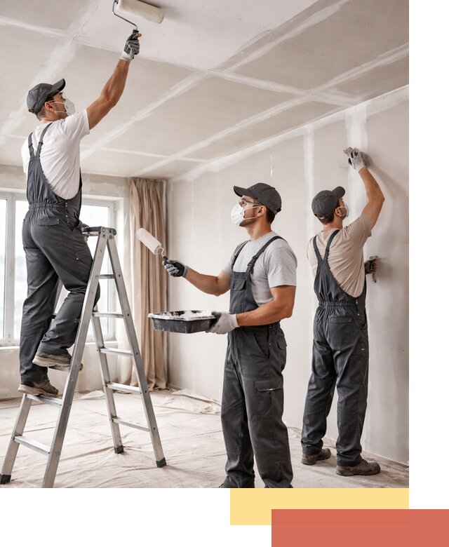 Покраска потолка из гипсокартона в Лыткарино качественно и недорого