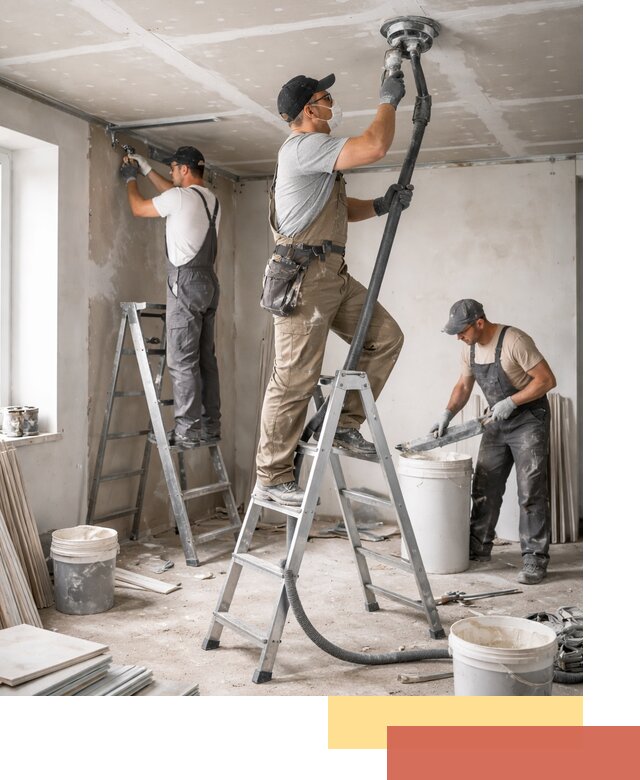 Ремонт потолка из гипсокартона в Лыткарино: быстрый и качественный монтаж