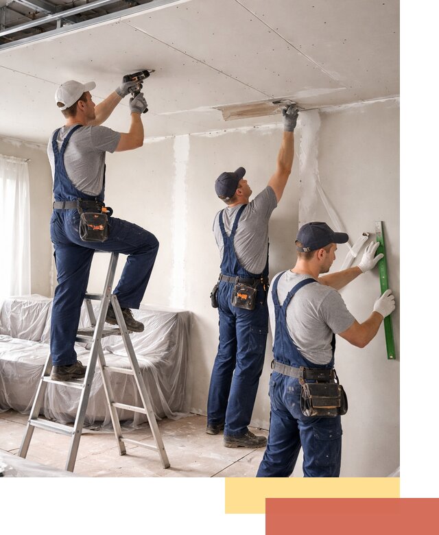 Профессиональная отделка потолка в Лыткарино быстро и качественно