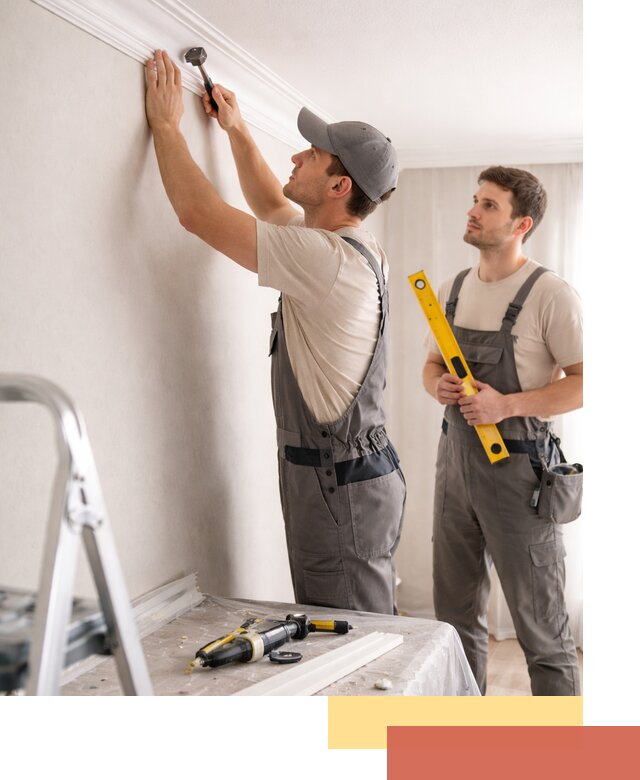 Монтаж потолочного плинтуса в Лыткарино качественно и быстро