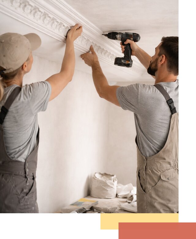 Профессиональный монтаж лепнины на потолок в Лыткарино