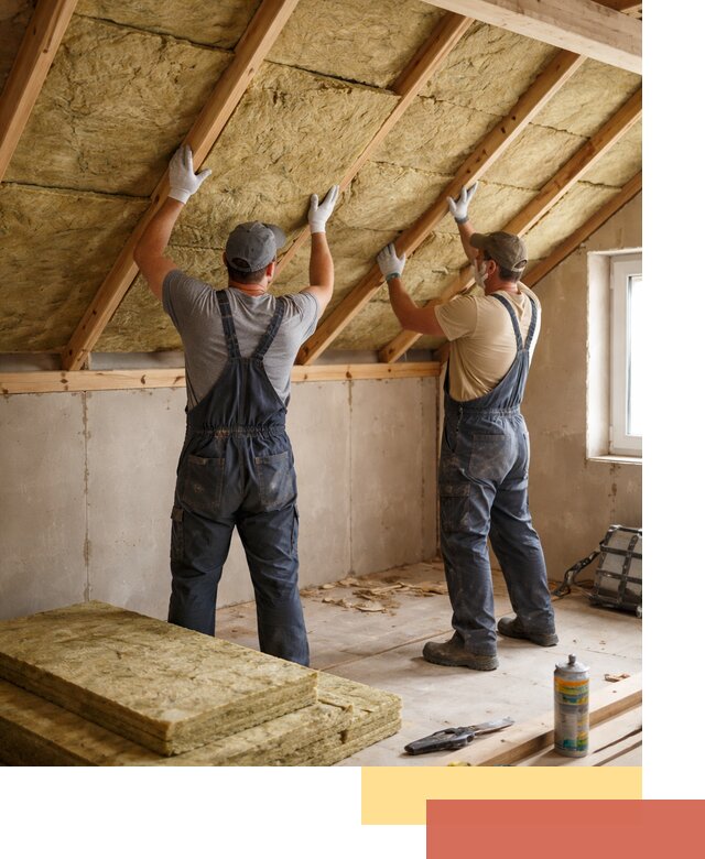 Утепление потолка минеральной ватой в Лыткарино